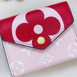 ZOE WALLET GIANT MONOGRAM PINK